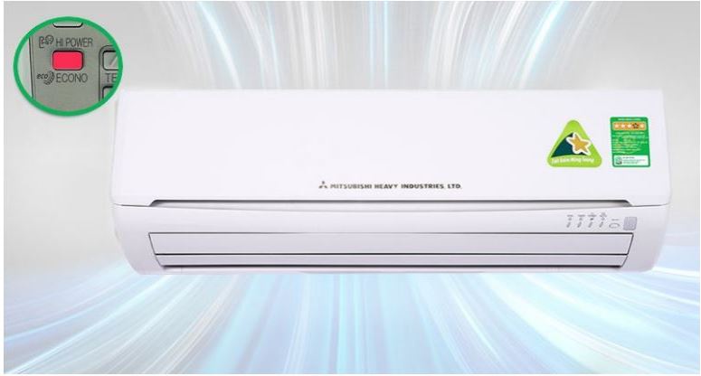 Điều hòa Mitsubishi SRK/SRC18CS-S5 làm lạnh nhanh chóng với Hi Power