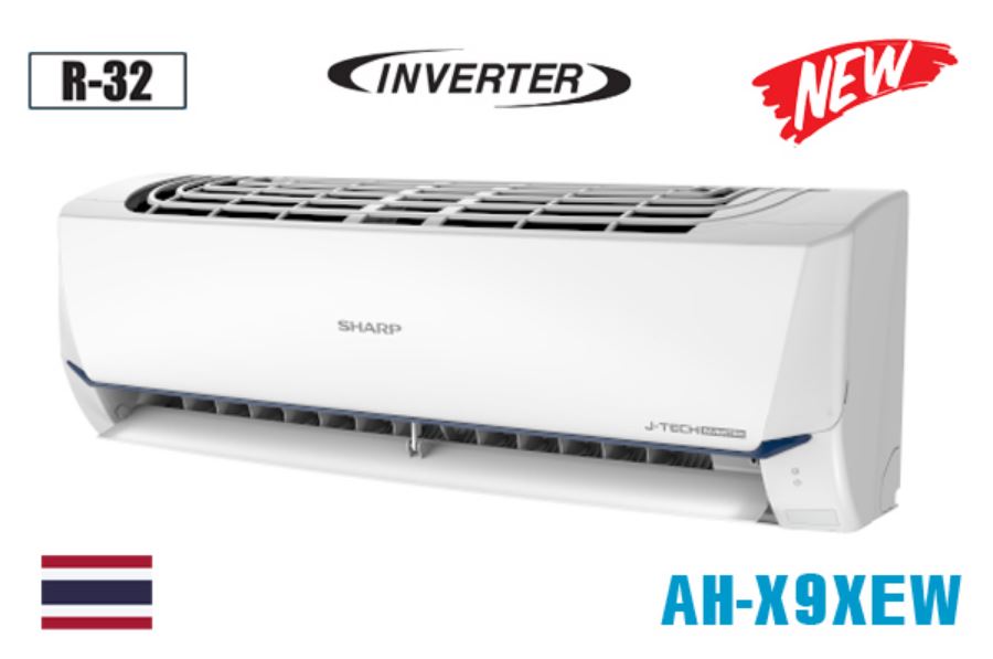 Điều hòa Sharp 9000BTU 1 chiều inverter AH-X9XEW