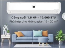 1. Điều hòa Sharp AH-XP13YMW thiết kế sang trọng hiện đại