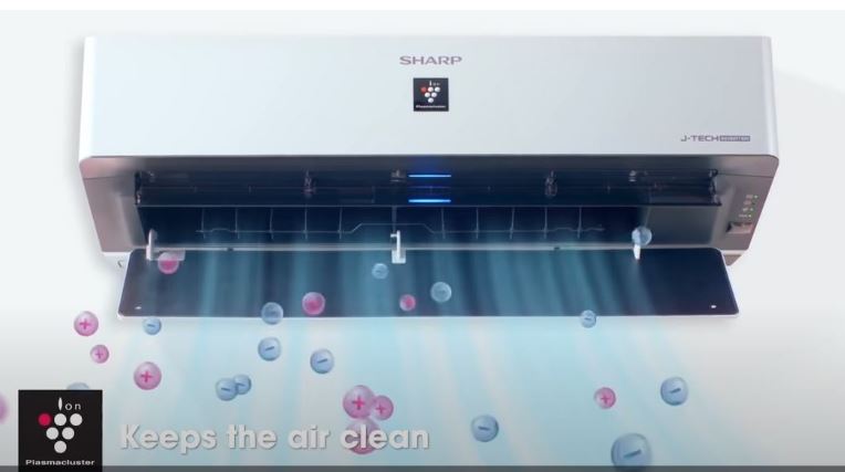 5. Máy lạnh Sharp AH-XP13YMW sở hữu công nghệ lọc không khí Plasmacluster Ion