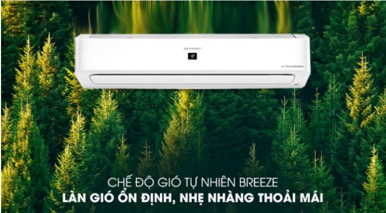 9. Bảo vệ sức khỏe người dùng cùng chế độ Breeze gió tự nhiên