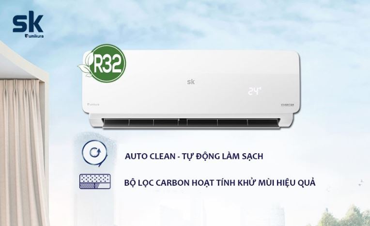 Chức năng tự động làm sạch  Auto clean thông minh