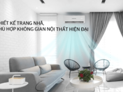 2. Điều hòa Sunhouse SHRAW09C120 có thiết kế trang nhã với mặt hiển thị số hiện đại