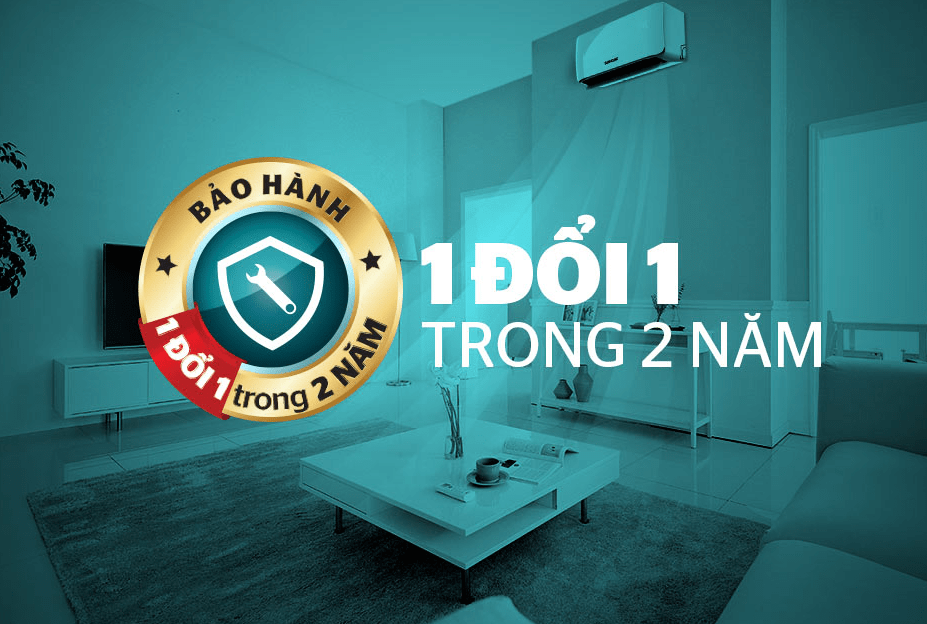 11. Điều hòa Sunhouse 18000BTU 1 chiều SHR-AW18C310 bảo hành 1 đổi 1 trong 2 năm