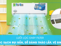 5. TAC-10CSD/TPG11 - Điều hoà TCL dễ dàng tháo lắp và vệ sinh nhờ lưới lọc Easy Filter