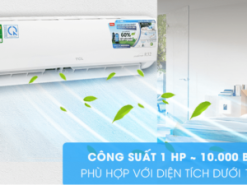 2. Điều hòa TCL 10CSD/XA66 inverter 1HP có thiết kế sang trọng, phù hợp diện tích phòng dưới 15m2