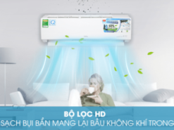 3. Máy lạnh TCL TAC 10CSD/XA66 lọc sạch không khí nhờ bộ lọc HD 