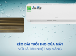 4. Nâng cao tuổi thọ sản phẩm nhờ lá tản nhiệt mạ vàng trên máy lạnh TCL 13CSD/XA66 12000btu