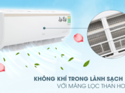 10. Không khí trong lành với màng lọc than hoạt tính trên điều hoà TAC-13CSI/KE88N 1 chiều 12000btu