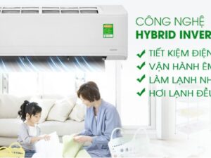 3. Điều hòa Toshiba H10X2KCVG-V tiết kiệm điện năng tối ưu với công nghệ Hybrid Inverter