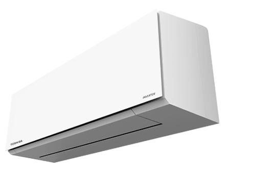 2. Điều hoà Toshiba RAS-H18E2KCVG-V có thiết kế nguyên khối, gam màu trắng sang trọng