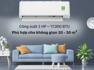2. Điều hoà Toshiba H18L3KCVG-V thích hợp cho phòng có diện tích từ 20 - 30 m2