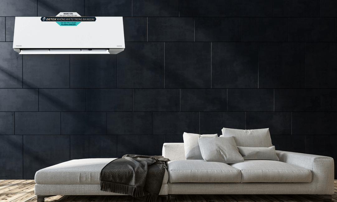 Điều hoà Toshiba RAS-H24E2KCVG-V inverter 2.5HP 7 3. Máy lạnh Toshiba RAS-H24E2KCVG-V phù hợp với diện tích phòng từ 30 - 40 m2