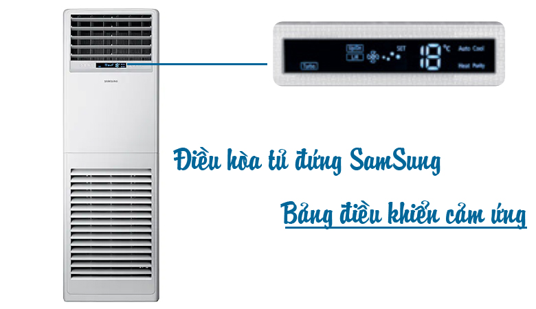 Điều hòa tủ đứng Samsung AC048KNPDEC/SV 48000BTU 1 chiều inverter 12 Điều hòa tủ đứng Samsung AC048KNPDEC/SV 48000BTU 1 chiều inverter