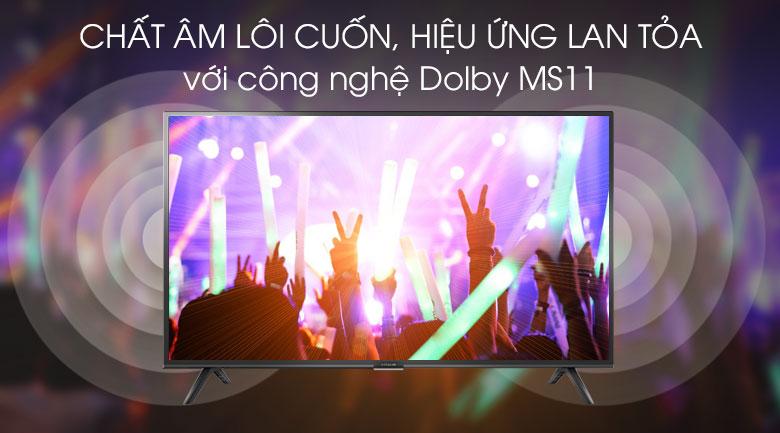 Tivi FFalcon 40SF1 mang đến âm thanh mạnh mẽ, bùng nổ 
