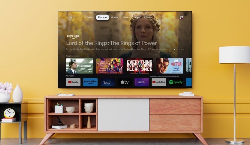 Cấu tạo thiết kế của Google Tivi Sony XR-75X90L