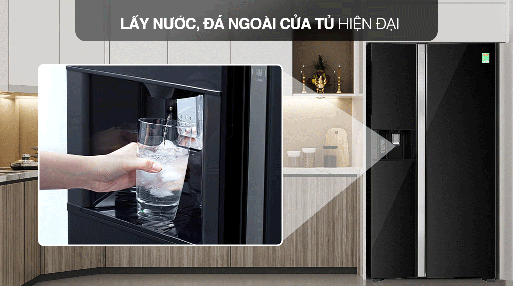 Tủ lạnh Hitachi Inverter 573 lít R-SX800GPGV0 10 Tủ lạnh Hitachi Inverter 573 lít R-SX800GPGV0 GBK - Tiện ích
