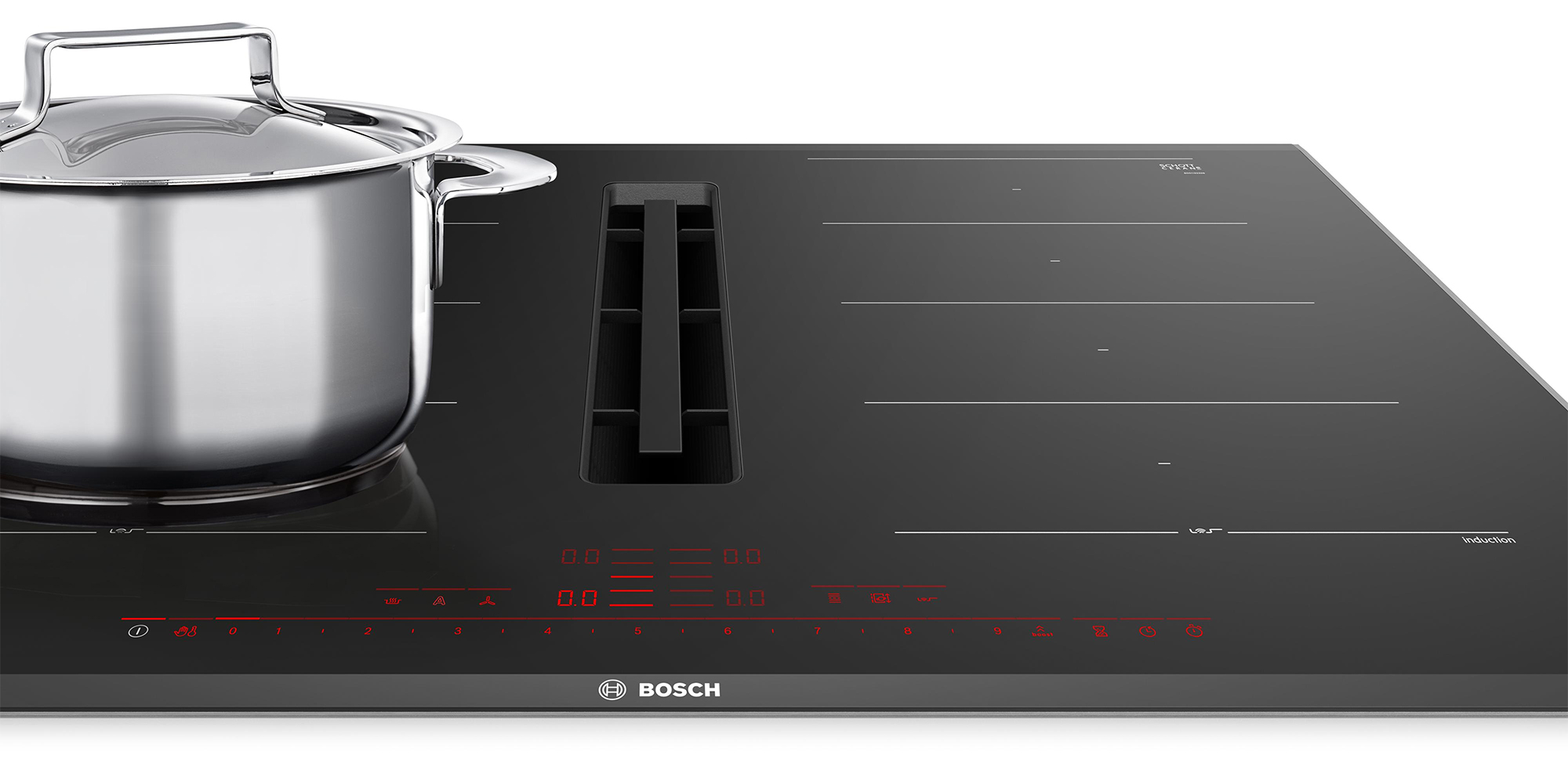 Bếp từ Bosch PUJ61RBB5E 10 Tự nhận diện vị trí đặt nồi