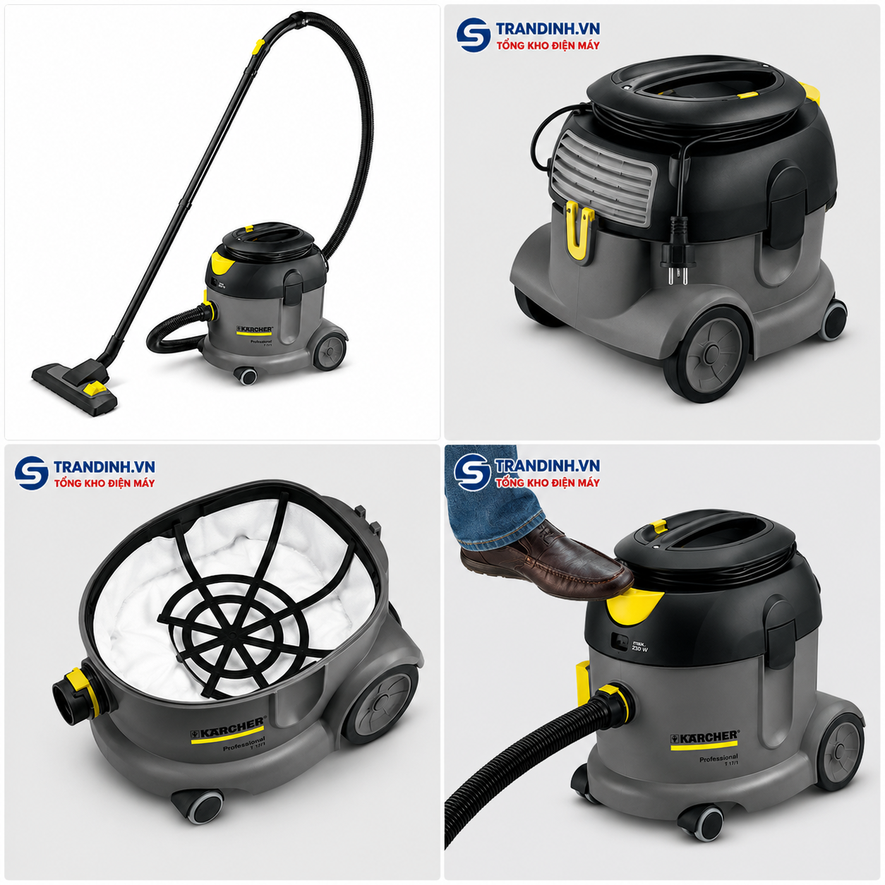 Máy hút bụi công nghiệp Karcher T 17/1