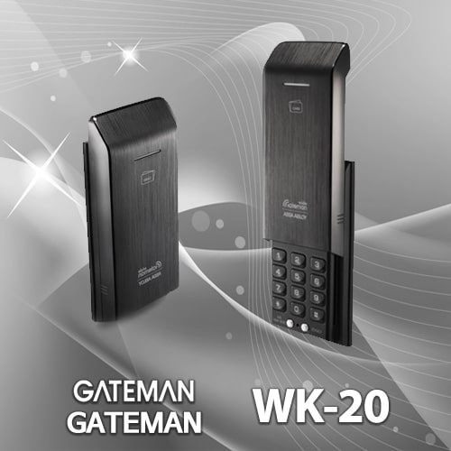 1. Khoá cửa điện tử Gateman WK-20 thiết kế hiện đại, mã số nổi truyền thống
