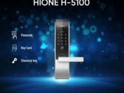 2. Khóa cửa điện tử Hione H-5100 tích hợp 3 tính năng mở khóa tiện lợi