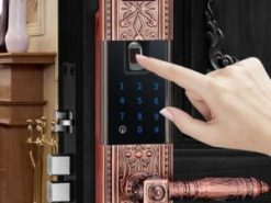 Lắp đặt khoá cửa phù hợp cho nhiều kiến trúc nhà