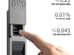 1. Các tính năng nổi bật trên khoá cửa 5A SBS6000 Dual Plus