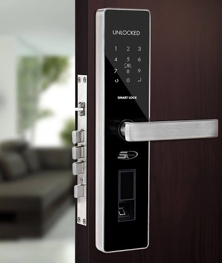 Lắp đặt khoá cửa 5asystem 5A TS7000 trên nhiều chất liệu cửa