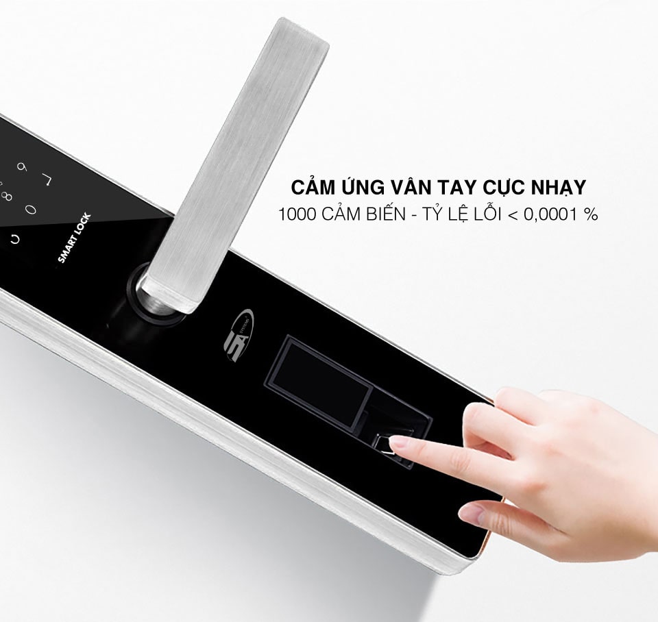 Đặc điểm nổi bật trên khoá cửa vân tay 5A TS7000 Plus