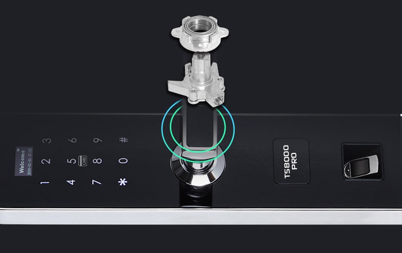 Đặc điểm nổi bật trên khoá cửa 5asystem 5A TS8000 PRO