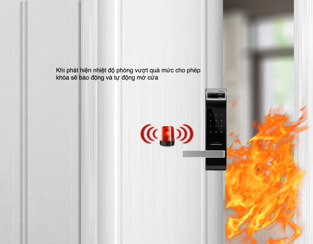 Chuông báo động của khoá thông minh Gateman-WF100
