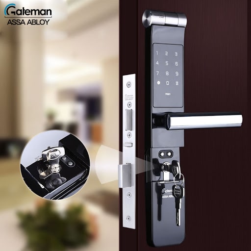 Khoá cửa điện tử - Khoá vân tay Gateman FK521 5 3. Khoá cửa điện tử Gateman FK521 lắp đặt phù hợp cho nhiều chất liệu cửa, kiến trúc nhà