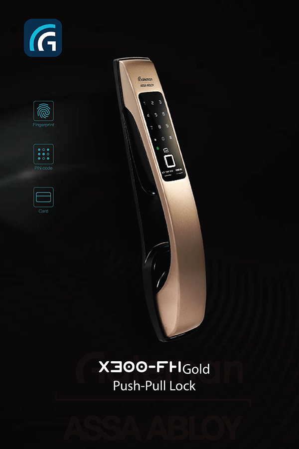 2. Khoá cửa điện tử Gateman X300 FH trang bị 4 cách mở khoá tiện lợi