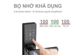 2. Đa dạng các chức năng mở khoá tiện dụng