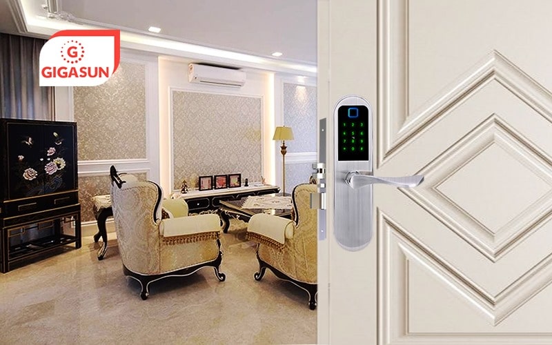 Khoá cửa vân tay Gigasun D05S thích hợp lắp đặt cho nhiều kiến trúc nhà