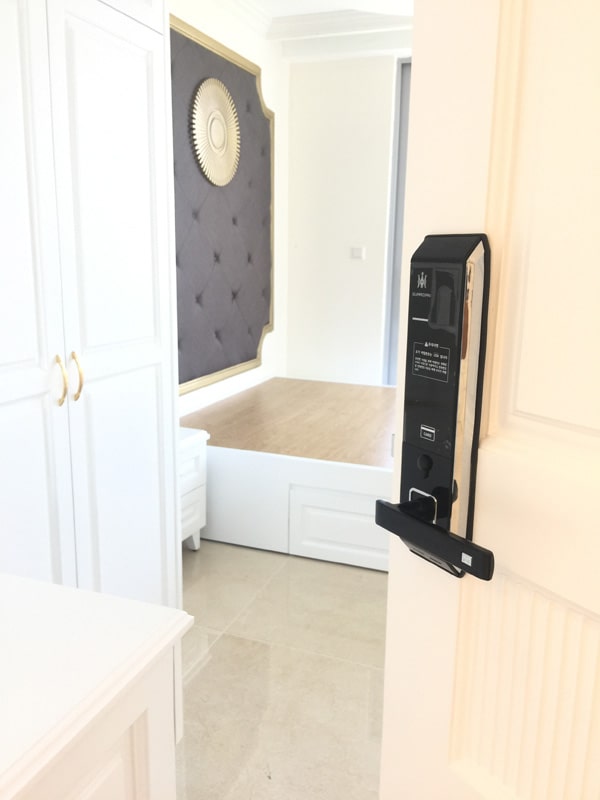 Khoá điện tử H-Gang Guardian TM-901KV - Vân tay, mã số, thẻ từ 3 Thông tin lắp đặt và vận hành khoá thông minh TM-901KV