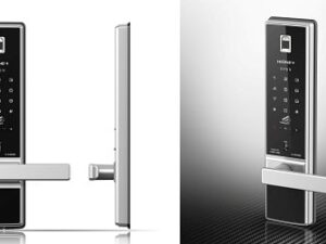 1. Khóa cửa điện tử Hione H-5490 thiết kế sang trọng hiện đại