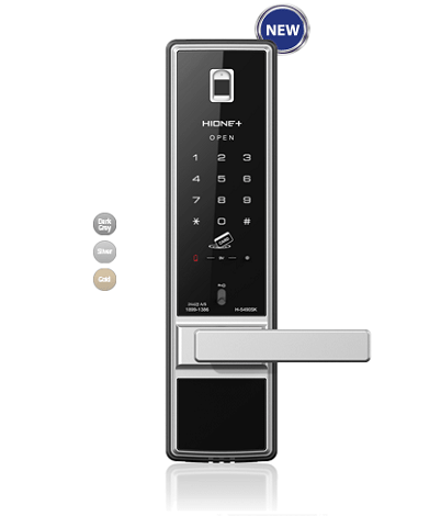 Khóa cửa vân tay Hione H-5490SK 5 2. Khóa cửa vân tay Hione H-5490SK trang bị công nghệ nhận diện vân tay tiên tiến