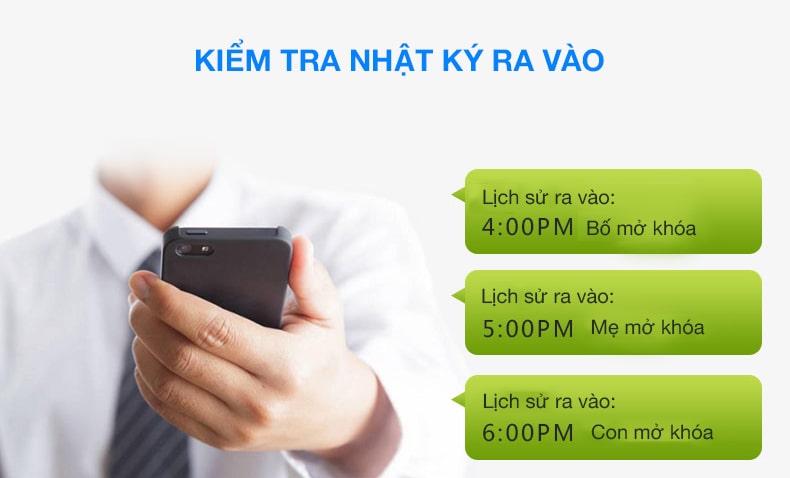 8. Các đặc điểm nổi bật trên khoá cửa Kaadas 5155