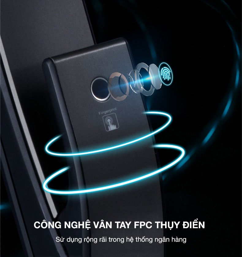 4. Công nghệ vân tay FPC Thuỵ Điển cao cấp