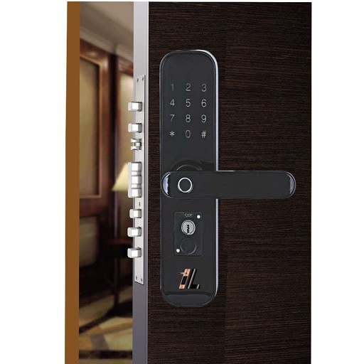 4. Lắp đặt khoá vân tay KL-668 trên nhiều chất liệu cửa, kiến trúc nhà