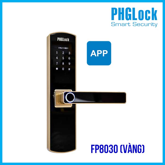 Khoá cửa vân tay PHGLock FP8030