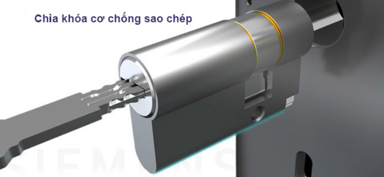 Ruột khóa chuẩn Châu Âu