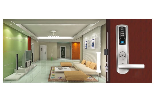 7. Hình ảnh lắp đặt thực tế khoá cửa Adel-8908