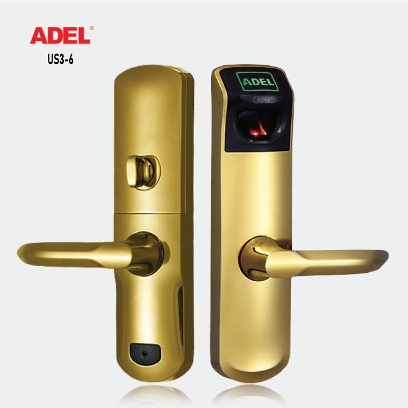 Khóa cửa thông minh ADEL-iDLK US3-6 được trang bị nhiều phương thức mở cửa