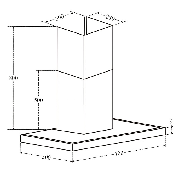 5. Kích thước lắp đặt thực tế KF 991