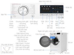 Máy giặt LG AI DD Inverter 12 kg FV1412S4W