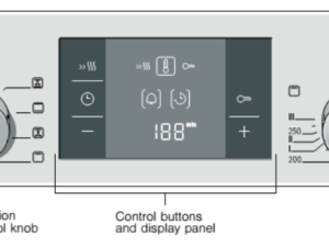 3. Lò nướng Bosch dễ dàng sử dụng