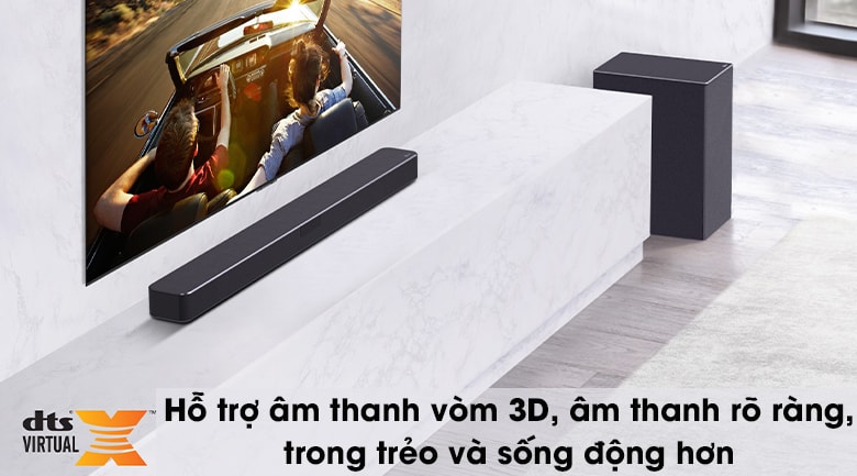 Loa thanh soundbar LG 4.1 SN5R 520W 8 Mang lại hệ thống âm thanh sống động như rạp chiếu phim