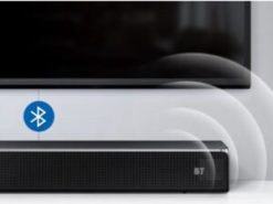 Loa âm thanh HW-T420 kết nối với các thiết bị điện thoại, máy tính bảng dễ dàng với Bluetooth 2.0